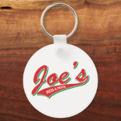 Porte-clés Pizza & pâtes Joe (Recto)