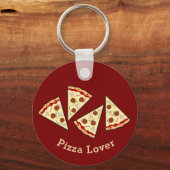 Porte-clés Pizza Slices (Verso)
