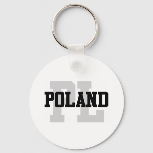 Porte-clés PL Pologne (Recto)