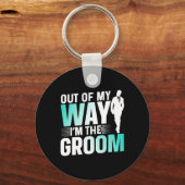 Porte-clés Place à moi je suis le marié enterrement de vie de (Recto)