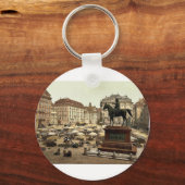 Porte-clés Place du marché, Vienne, Austro-Hongrie magnifique (Recto)