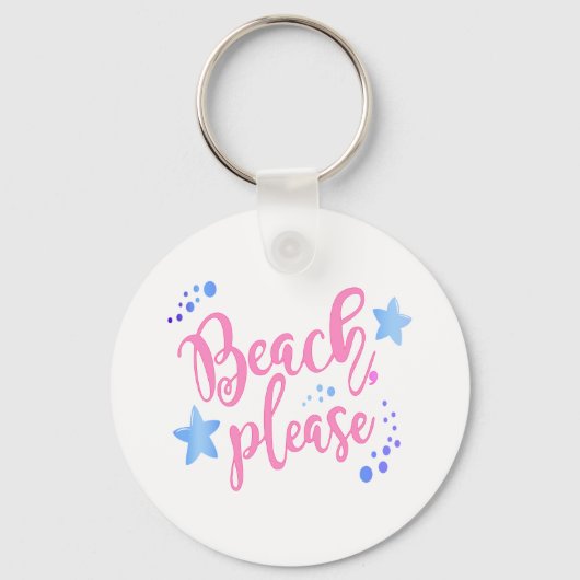 Porte-clés Plage (Recto)