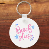 Porte-clés Plage (Recto)
