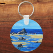 Porte-clés Plage (Recto)
