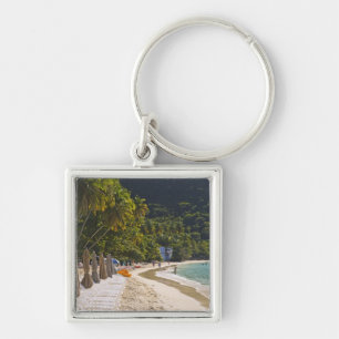 Porte-clés Plage à Cane Garden Bay, île de Tortola