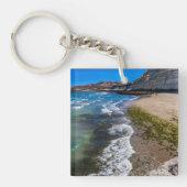 Porte-clés Plage à Puerto Piramides, Argentine (Devant)