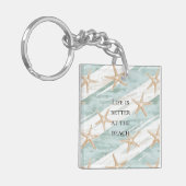 Porte-clés Plage Aqua Mint Starfish Grandes (Devant gauche)