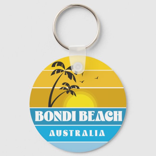 Porte-clés Plage Bondi Australie (Recto)