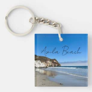 Porte-clés Plage d'Avila Californie Océan Photographie Souven