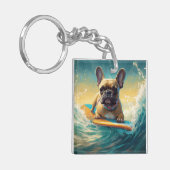 Porte-clés Plage de Bulldog (Devant gauche)