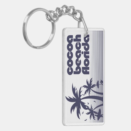 Porte-clés Plage de Cocoa Floride (Devant gauche)