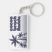 Porte-clés Plage de Cocoa Floride (Dos)