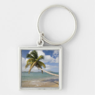 Porte-clés Plage de Coconut Grove à Cades Bay, avec St.