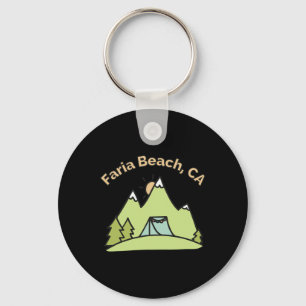 Porte-clés Plage de Faria Ca Montagnes Randonnée Escalade Cam