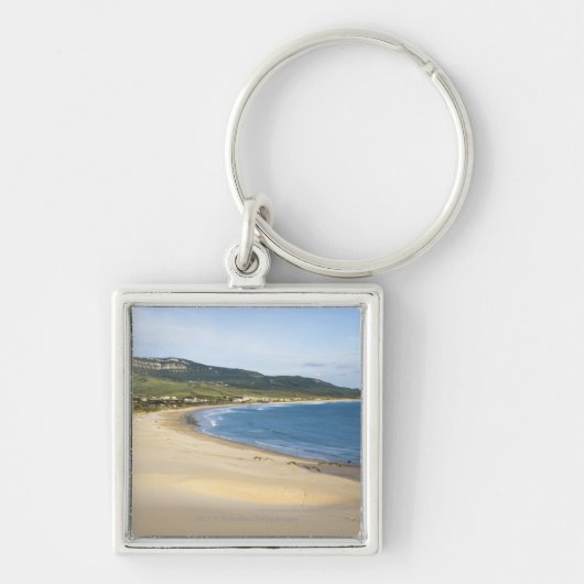 Porte-clés Plage de littoral le long de la côte près de (Devant)