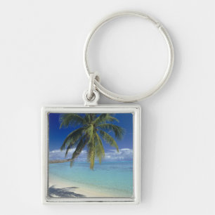 Porte-clés Plage de Matira sur l'île de Bora Bora, Société