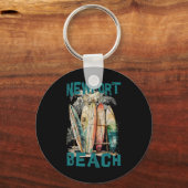 Porte-clés Plage de Newport _2 (Recto)