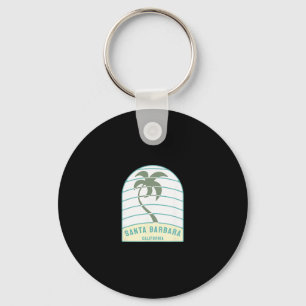 Porte-clés Plage de Santa Rra Californie Palmier Ca Vacances