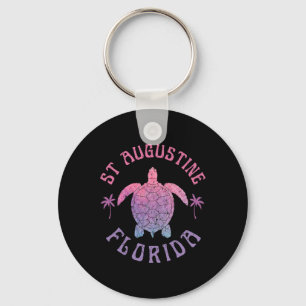 Porte-clés Plage de St Augustine Floride Tortue de mer Vacanc