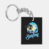 Porte-clés Plage de surf (Devant gauche)