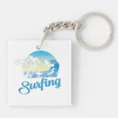 Porte-clés Plage de surf (Dos)