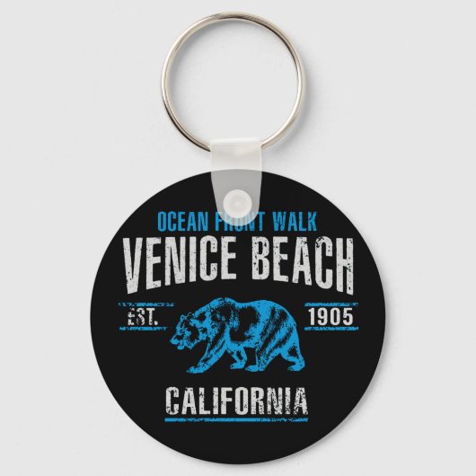 Porte-clés Plage de Venice (Recto)
