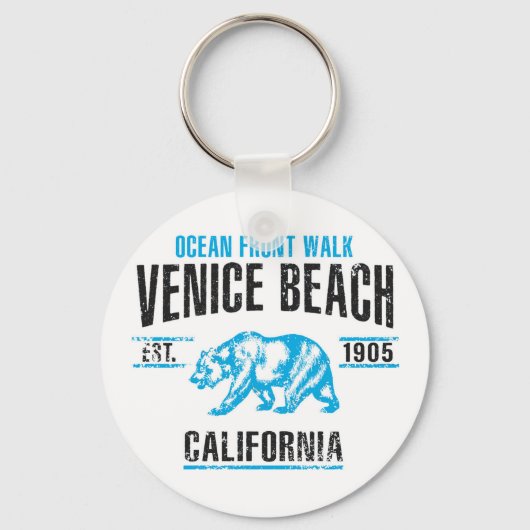 Porte-clés Plage de Venice (Recto)
