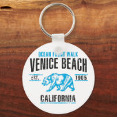 Porte-clés Plage de Venice (Recto)