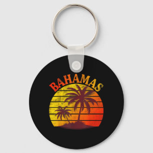 Porte-clés Plage des Bahamas Trocal Vacances d'été Palmier