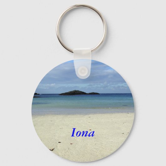 Porte-clés Plage d'Iona (Recto)
