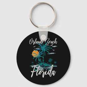 Porte-clés Plage d'Orlando Floride Vacances en famille Palmie