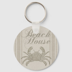 Porte-clés Plage House Crab Seashore