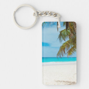 Porte-clés Plage Paradis Tropical