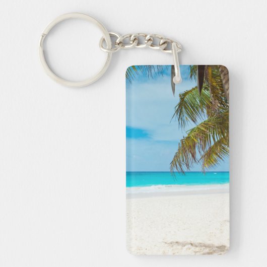 Porte-clés Plage Paradis Tropical (Devant)