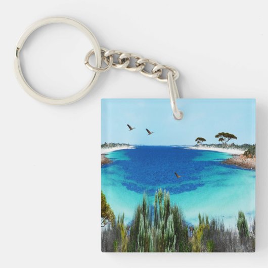 Porte-clés Plage Plaisirs, (Devant)