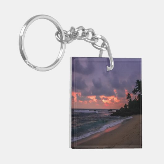 Porte-clés Plage romantique à Dusk (Devant gauche)