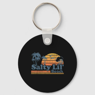 Porte-clés Plage salée Lil drôle de vacances d'été vintage su