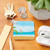 Porte-clés Plage tropicale Plage amusante Été Océan