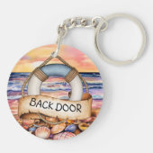 Porte-clés Plage - Voir Retour (Dos)