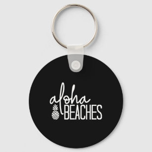 Porte-clés Plages Aloha Cute Plage Mariage Enterrement de Vie