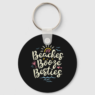 Porte-clés Plages Booze Besties Été Meilleur Ami Filles Tri