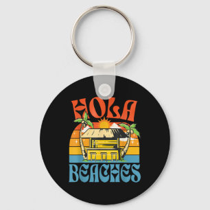 Porte-clés Plages de Hola Funny Plage d'Aloha Famille Vacat é