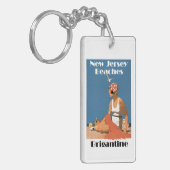 Porte-clés Plages du New Jersey ~ Brigantine (Devant gauche)