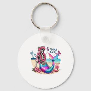 Porte-clés Plages Skeleton Mermaid Aloha