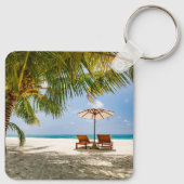 Porte-clés Plages tropicales | Plage République Dominicaine (Dos)