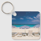 Porte-clés Plages tropicales | Plage tropicale Anguilla (Recto)