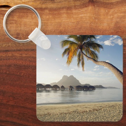 Porte-clés Plages tropicales | Plages, Bora Bora (Recto)