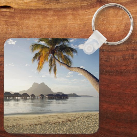 Porte-clés Plages tropicales | Plages, Bora Bora (Verso)