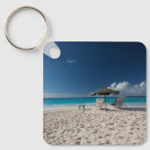 Porte-clés Plages tropicales | Sandy Beach, Anguilla (Recto)