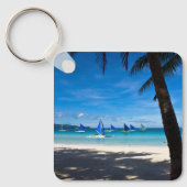 Porte-clés Plages tropicales | White Beach Boracay Philippine (Recto)